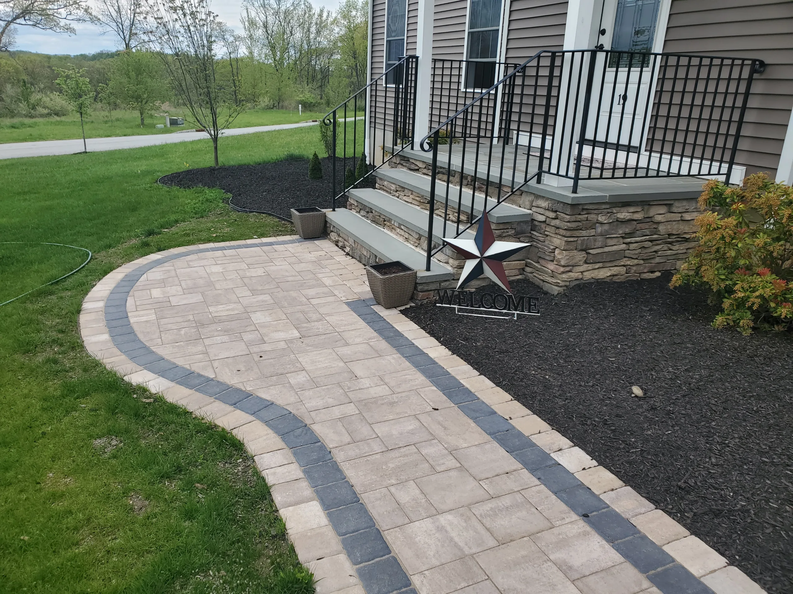 Hardscape work by Anthony Group
