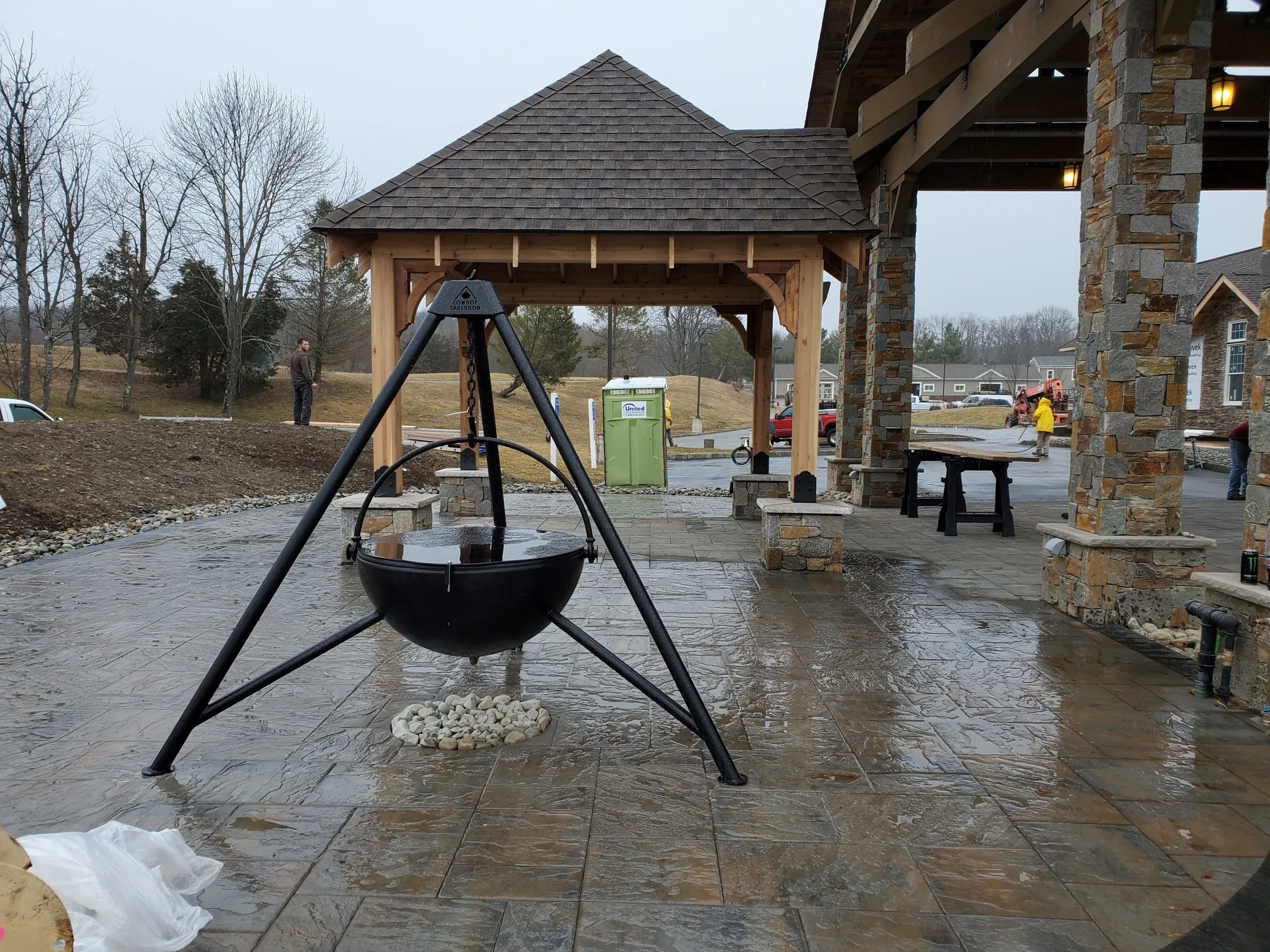 Outdoor living construction